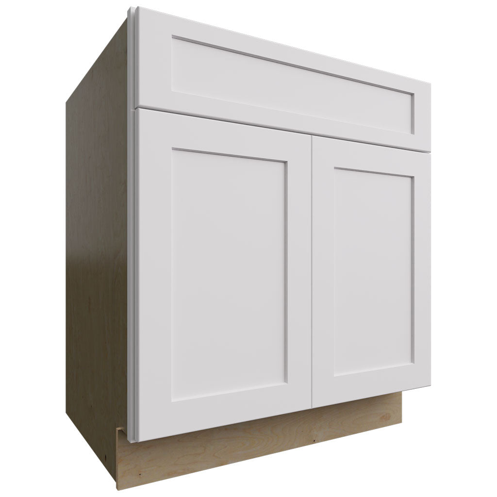 Fabuwood Allure Galaxy Frost 30" W X 34 1/2" H X 24" D Double Door Sink Base Cabinet