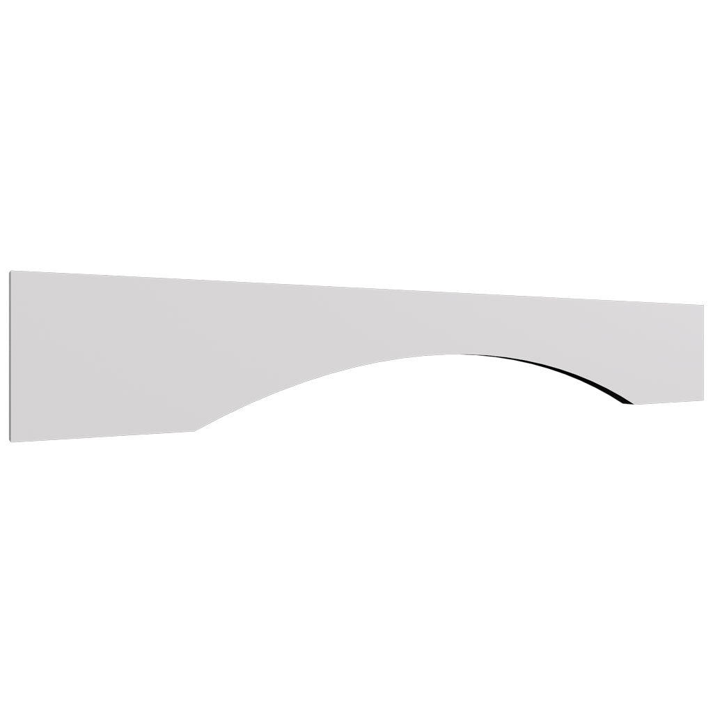 Fabuwood Allure Luxe Frost 36" W X 5 1/2" H Arched Valance