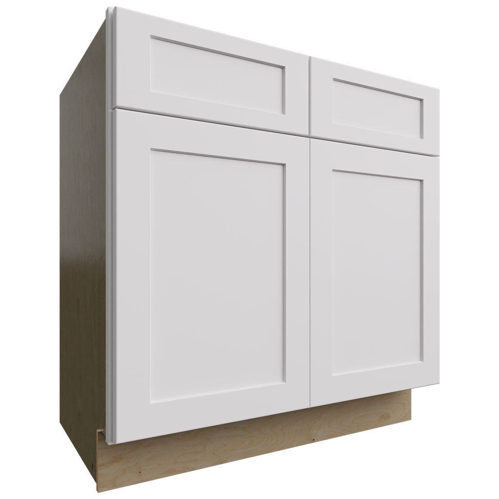 Fabuwood Allure Galaxy Frost 33" W X 34 1/2" H X 21" D Vanity Sink Base Cabinet