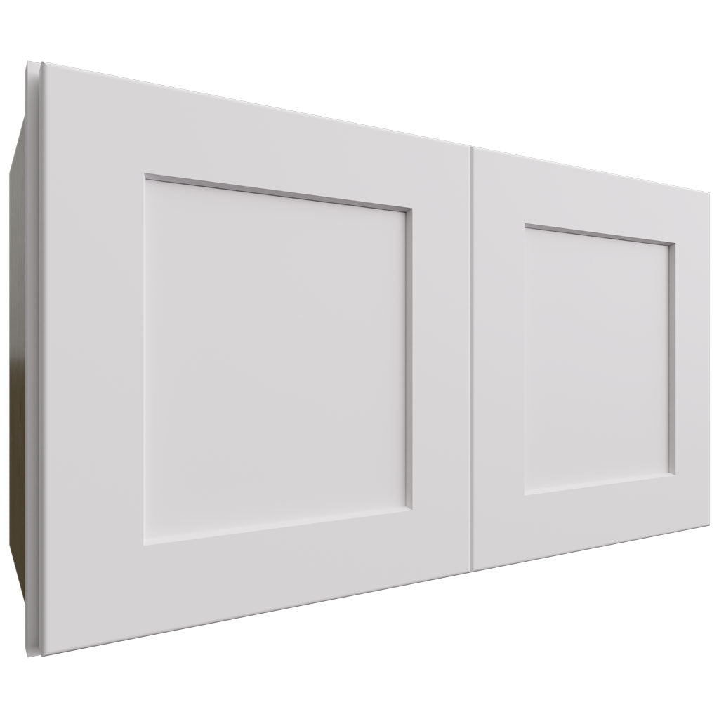 Fabuwood Allure Galaxy Frost 27" W X 15" H X 12" D Double Door Wall Cabinet