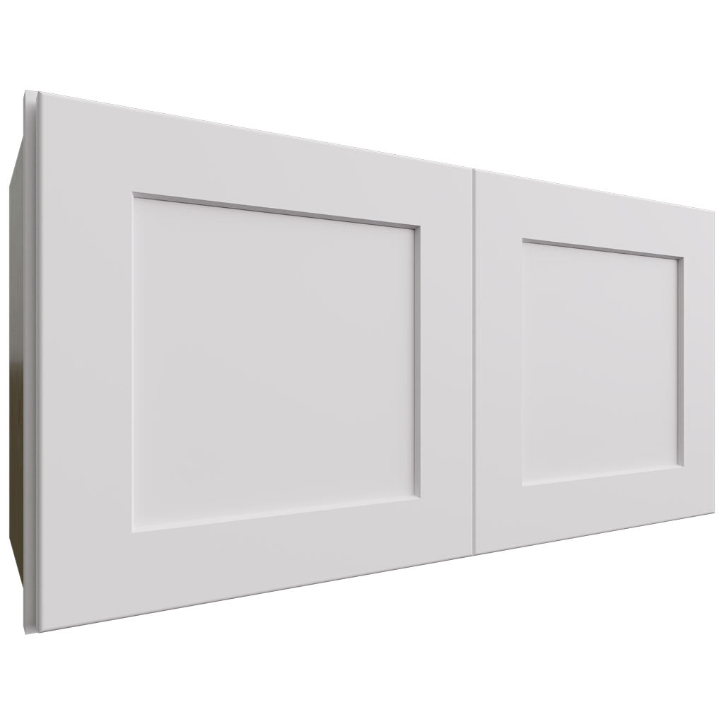Fabuwood Allure Galaxy Frost 30" W X 15" H X 12" D Double Door Wall Cabinet