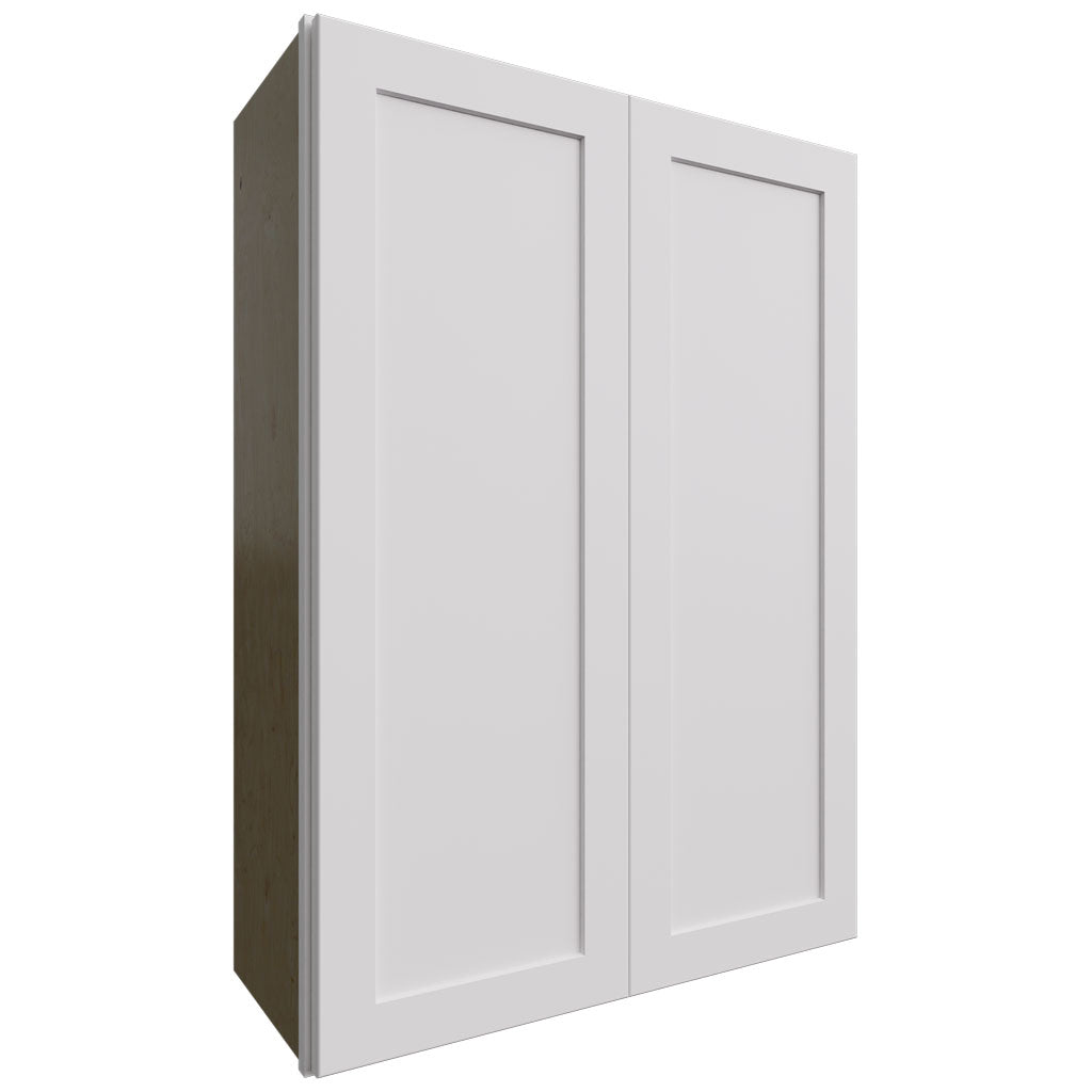 Fabuwood Allure Galaxy Frost 30" W X 42" H X 12" D Double Door Wall Cabinet