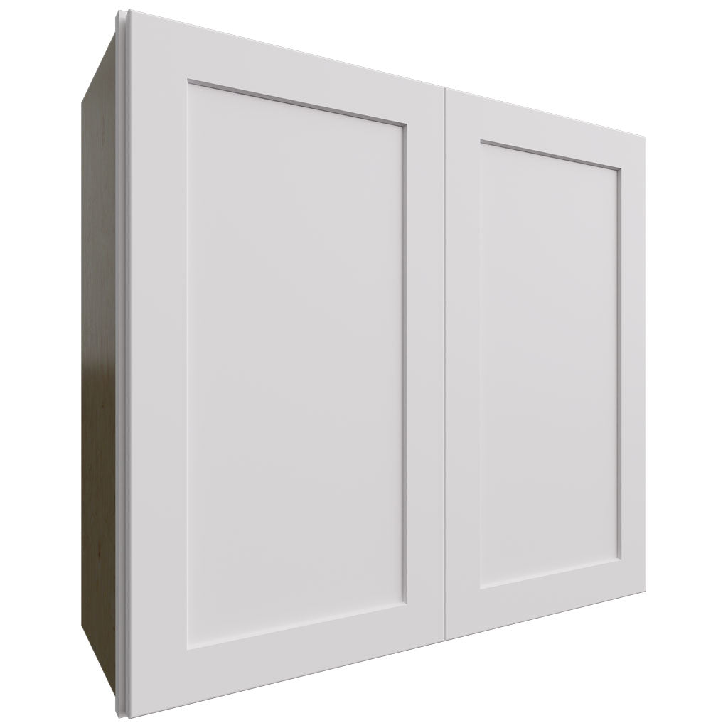 Fabuwood Allure Galaxy Frost 33" W X 30" H X 12" D Double Door Wall Cabinet