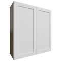 Fabuwood Allure Galaxy Frost 33" W X 36" H X 12" D Double Door Wall Cabinet