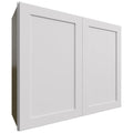 Fabuwood Allure Galaxy Frost 36" W X 30" H X 12" D Double Door Wall Cabinet
