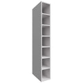 Fabuwood Allure Nexus Frost 06" W X 42" H X 12" D Wall Wine Cube