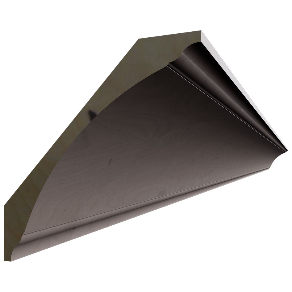 Fabuwood Allure Galaxy Horizon 96" W X 4 1/2" H X 4 1/2" D Large Cove Crown Molding