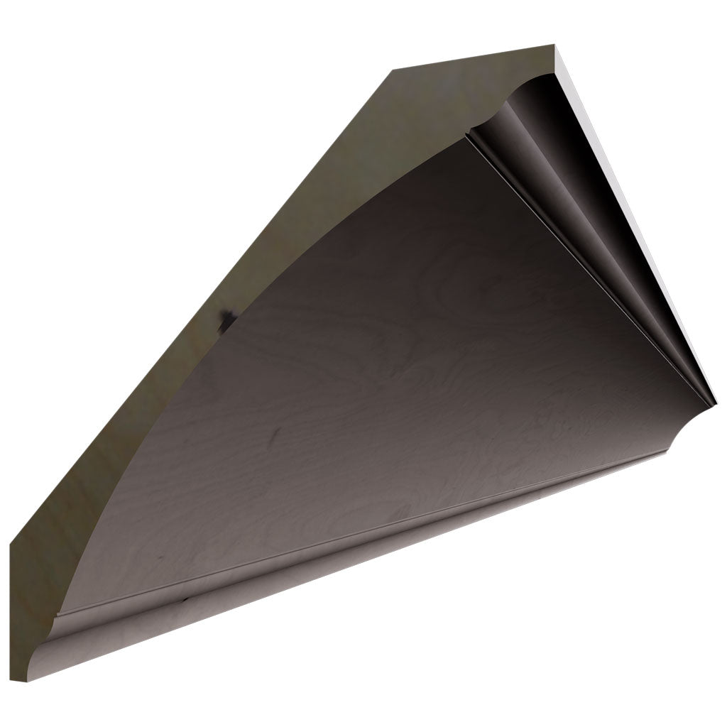 Fabuwood Allure Galaxy Horizon 96" W X 5 1/2" H X 5 1/2" D X- Large Cove Crown Molding