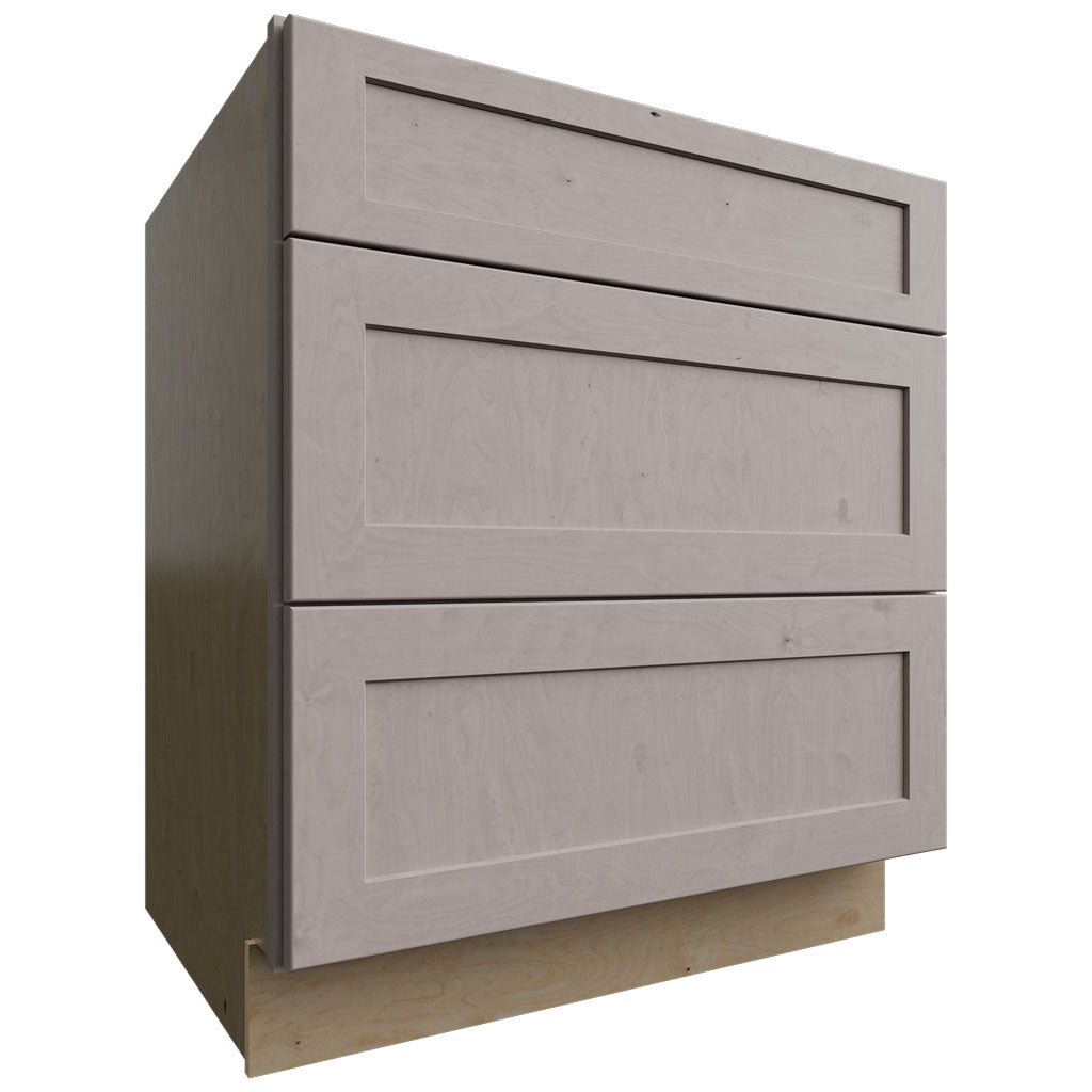 Fabuwood Allure Galaxy Horizon 30" W X 34 1/2" H X 24" D 3 Drawer Base Cabinet