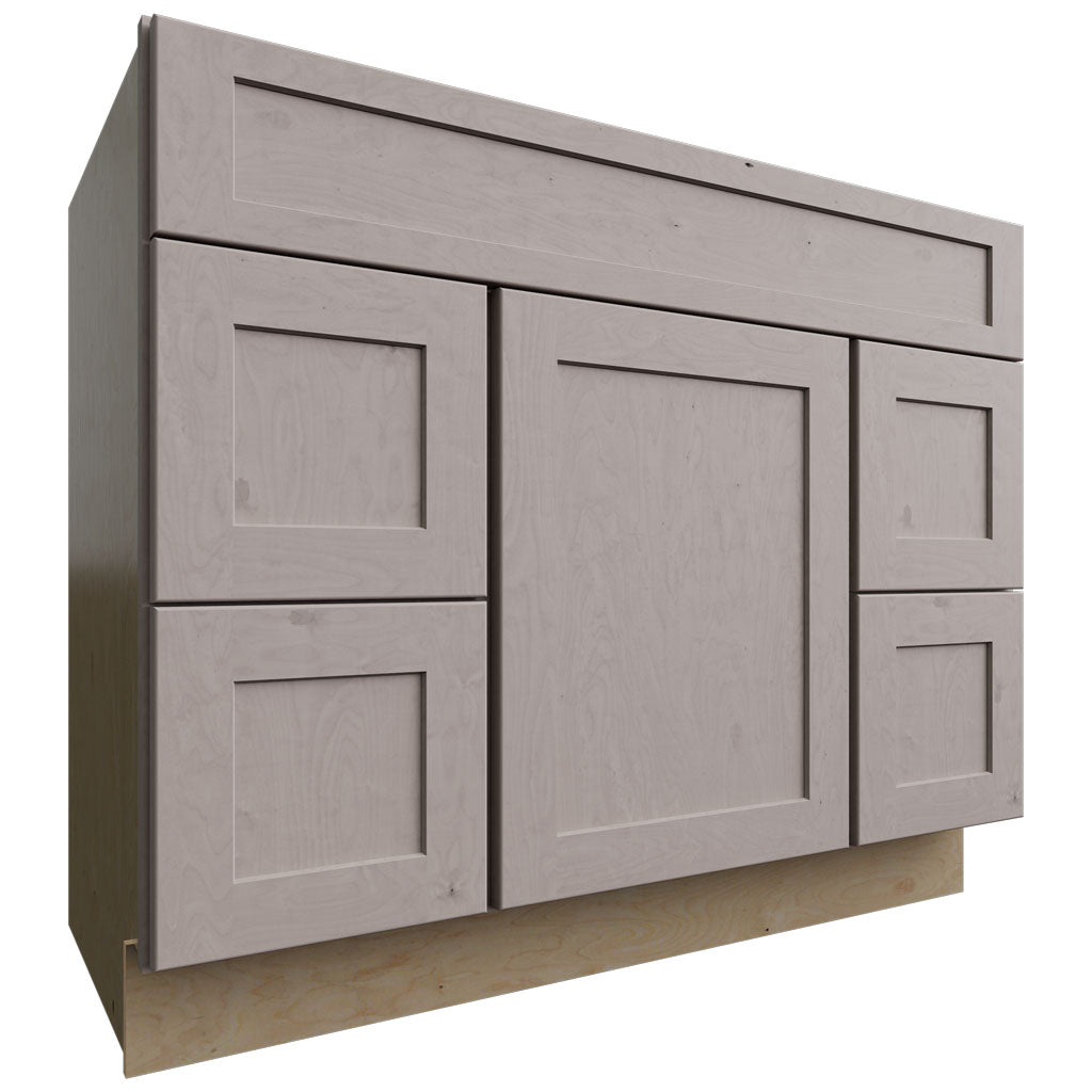 Fabuwood Allure Galaxy Horizon 42" W X 34 1/2" H X 21" D Vanity Combo Single Sink W/4 Drawers Cabinet