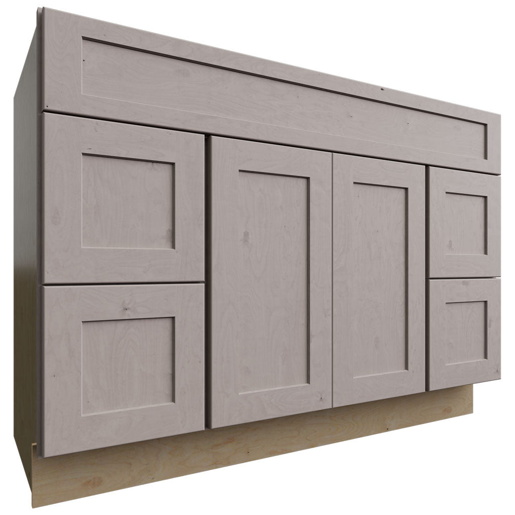 Fabuwood Allure Galaxy Horizon 48" W X 34 1/2" H X 21" D Vanity Combo Single Sink W/4 Drawers Cabinet
