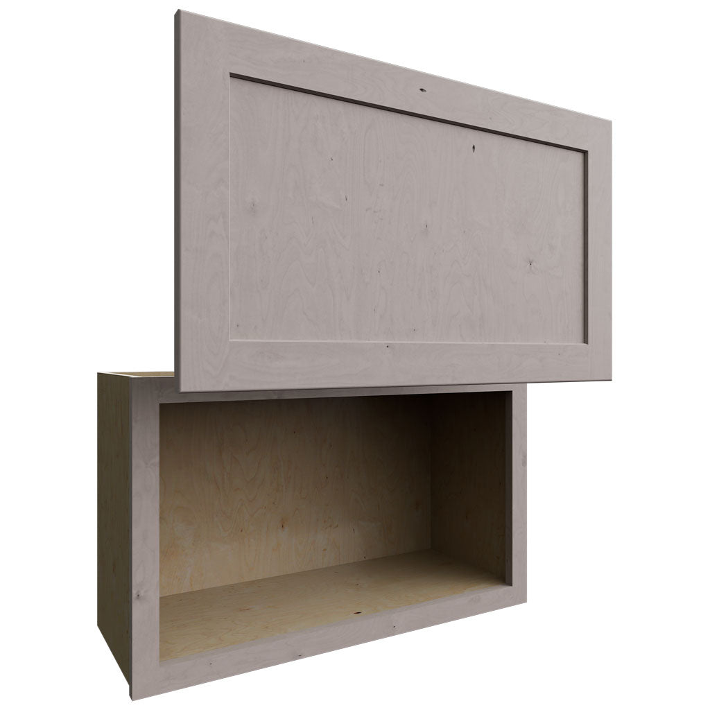 Fabuwood Allure Galaxy Horizon 30" W X 18" H X 12" D Wall Appliance Center Cabinet