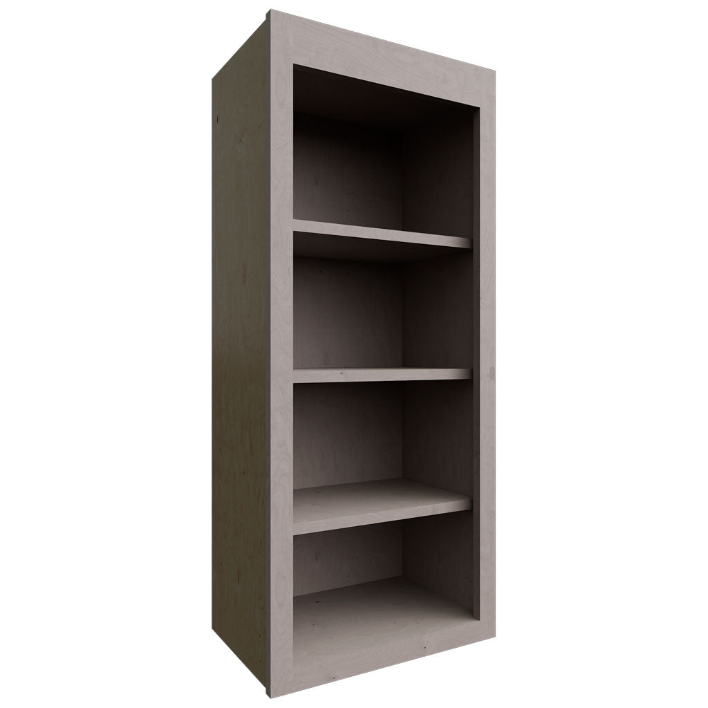 Fabuwood Allure Galaxy Horizon 18" W X 42" H X 12" D Wall Open Shelf Cabinet