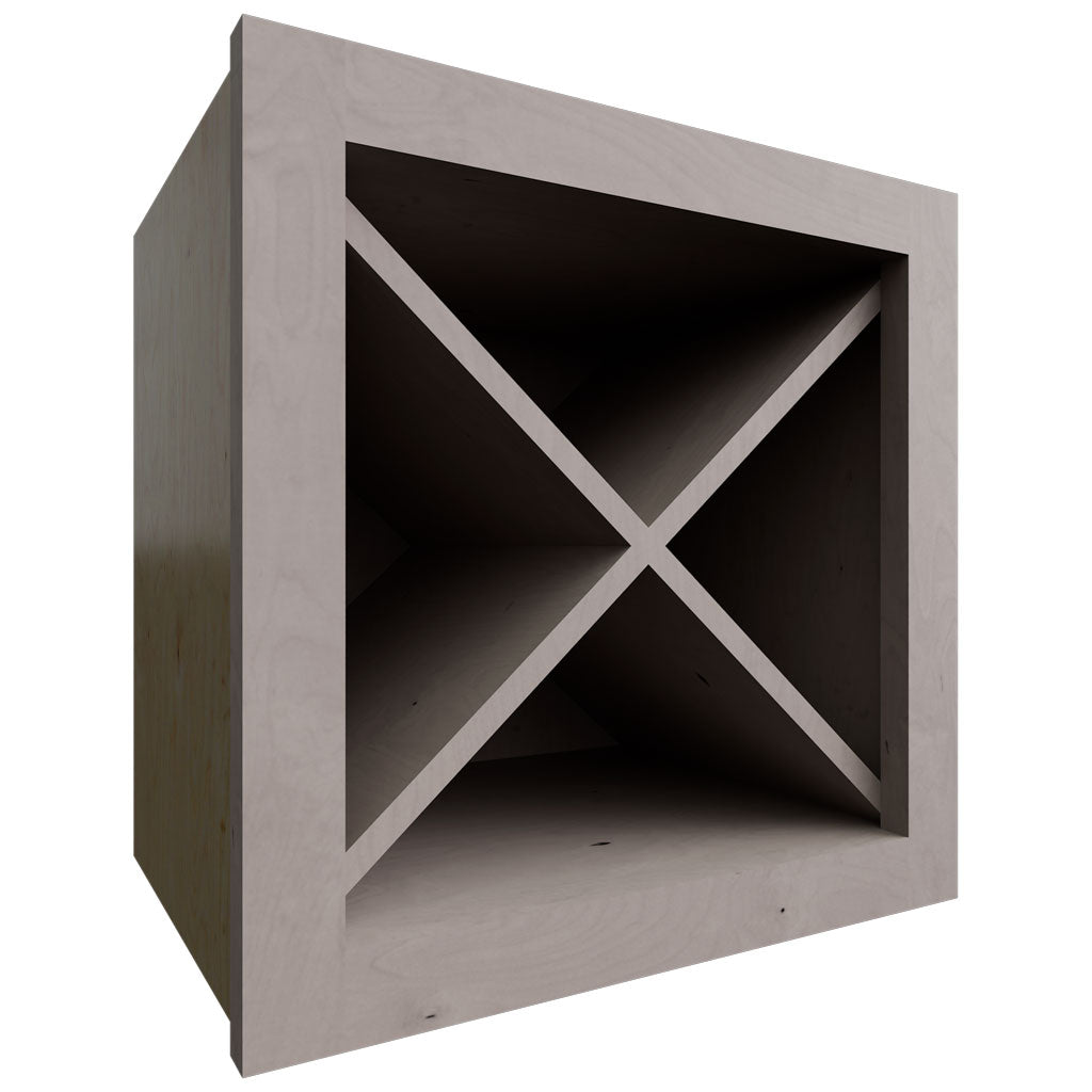 Fabuwood Allure Galaxy Horizon 15" W X 15" H X 12" D Wall Wine Rack