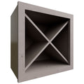 Fabuwood Allure Galaxy Horizon 18" W X 18" H X 12" D Wall Wine Rack