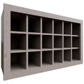 Fabuwood Allure Galaxy Horizon 30" W X 18" H X 12" D Wall Wine Rack