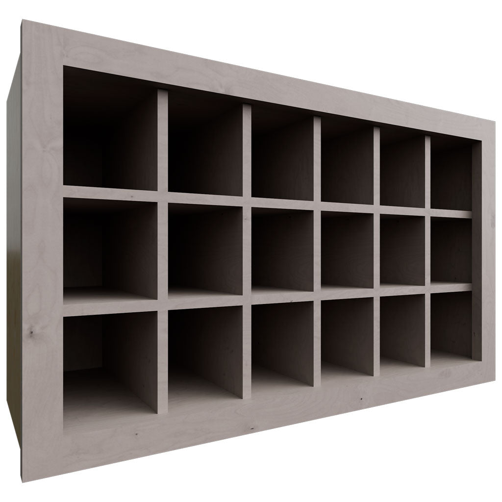 Fabuwood Allure Galaxy Horizon 30" W X 18" H X 12" D Wall Wine Rack