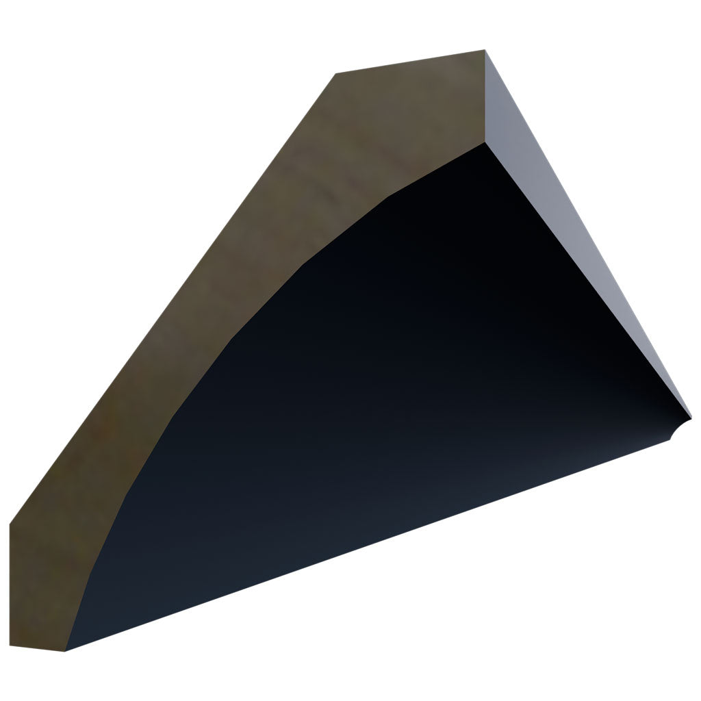 Fabuwood Allure Galaxy Indigo 96" W X 2 5/8" H X 2 5/8" D Large Cove Molding