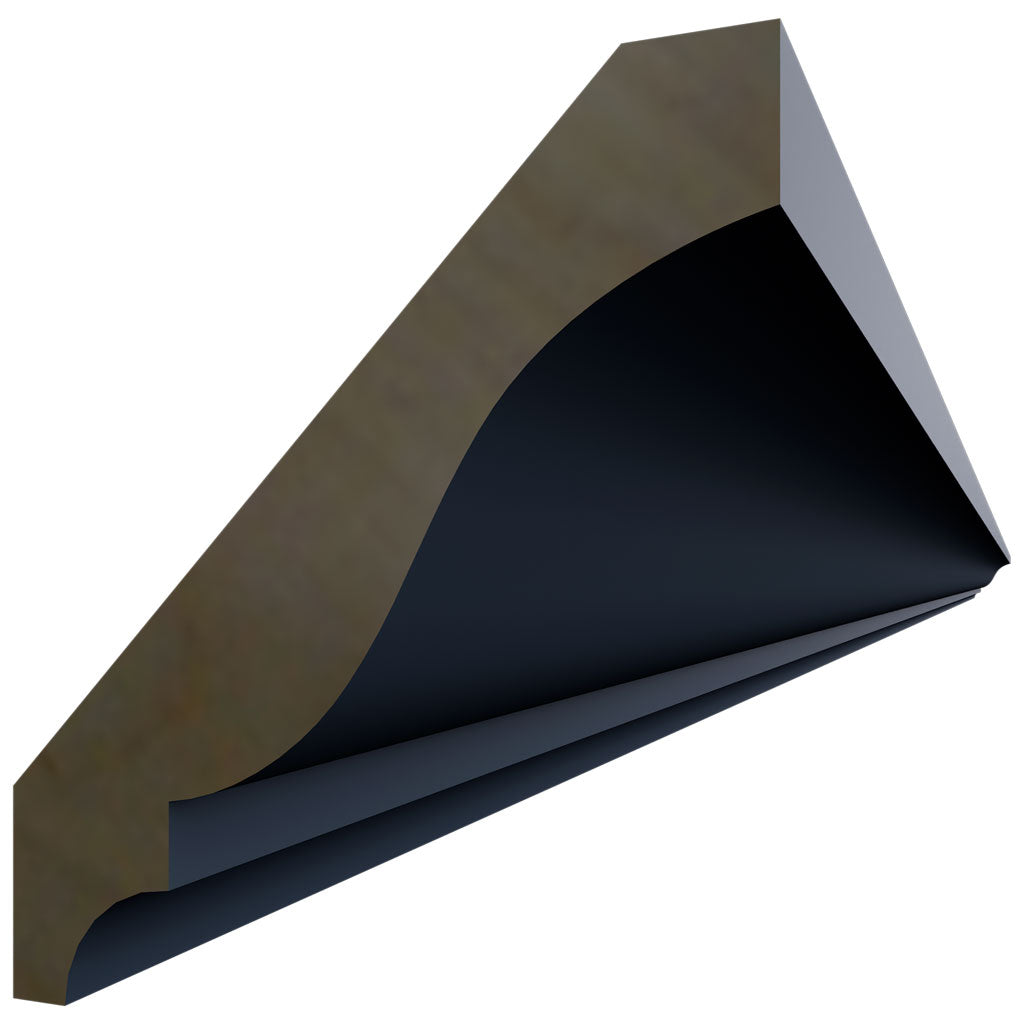 Fabuwood Allure Galaxy Indigo 96" W X 3 3/8" H X 2 1/2" D Large Crown Molding