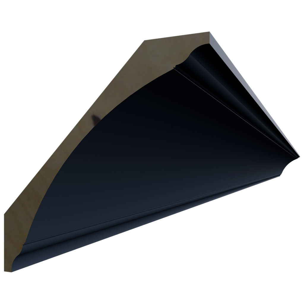 Fabuwood Allure Luna Indigo 96" W X 4 1/2" H X 4 1/2" D Large Cove Crown Molding