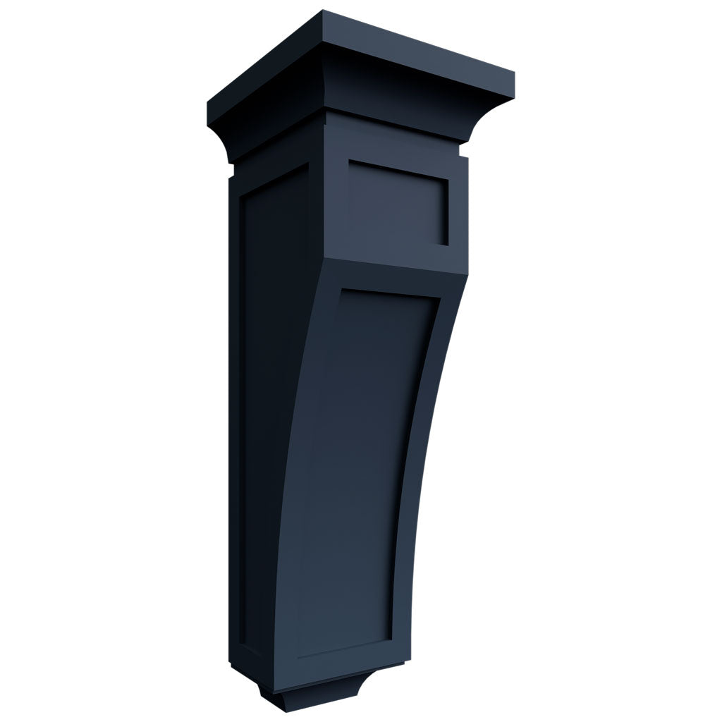 Fabuwood Allure Luna Indigo 5 1/4" W X 12 1/2" H X 4 1/2" D Wall Corbels