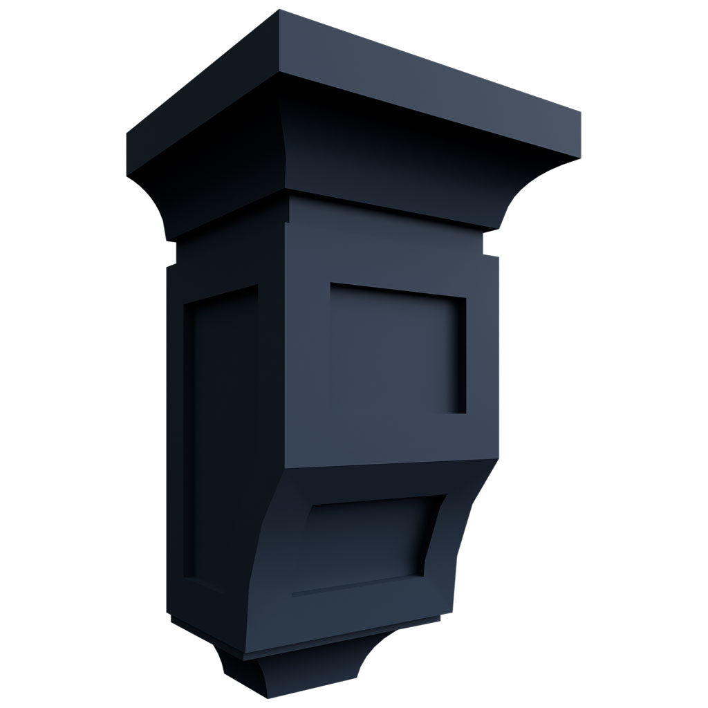 Fabuwood Allure Galaxy Indigo 3 3/4" W X 6 1/2" H X 3 1/2" D Wall Corbels