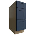 Fabuwood Allure Galaxy Indigo 12" W X 34 1/2" H X 24" D  3 Drawer Base Cabinet