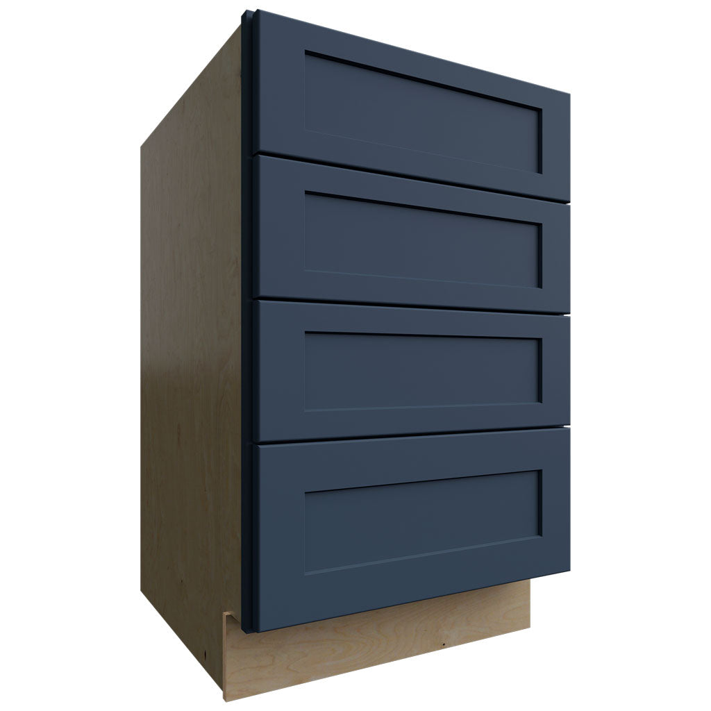 Fabuwood Allure Galaxy Indigo 21" W X 34 1/2" H X 24" D 4 Drawer Base Cabinet