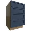 Fabuwood Allure Galaxy Indigo 21" W X 34 1/2" H X 24" D 4 Drawer Base Cabinet