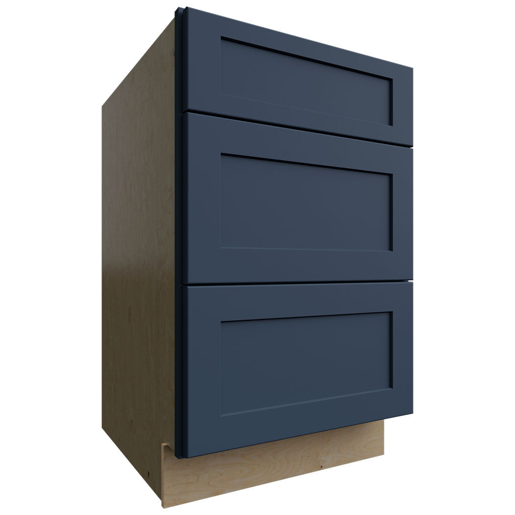 Fabuwood Allure Galaxy Indigo 21" W X 34 1/2" H X 24" D 3 Drawer Base Cabinet