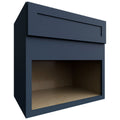 Fabuwood Allure Galaxy Indigo 30" W X 30" H X 21" D Wall Microwave Cabinet
