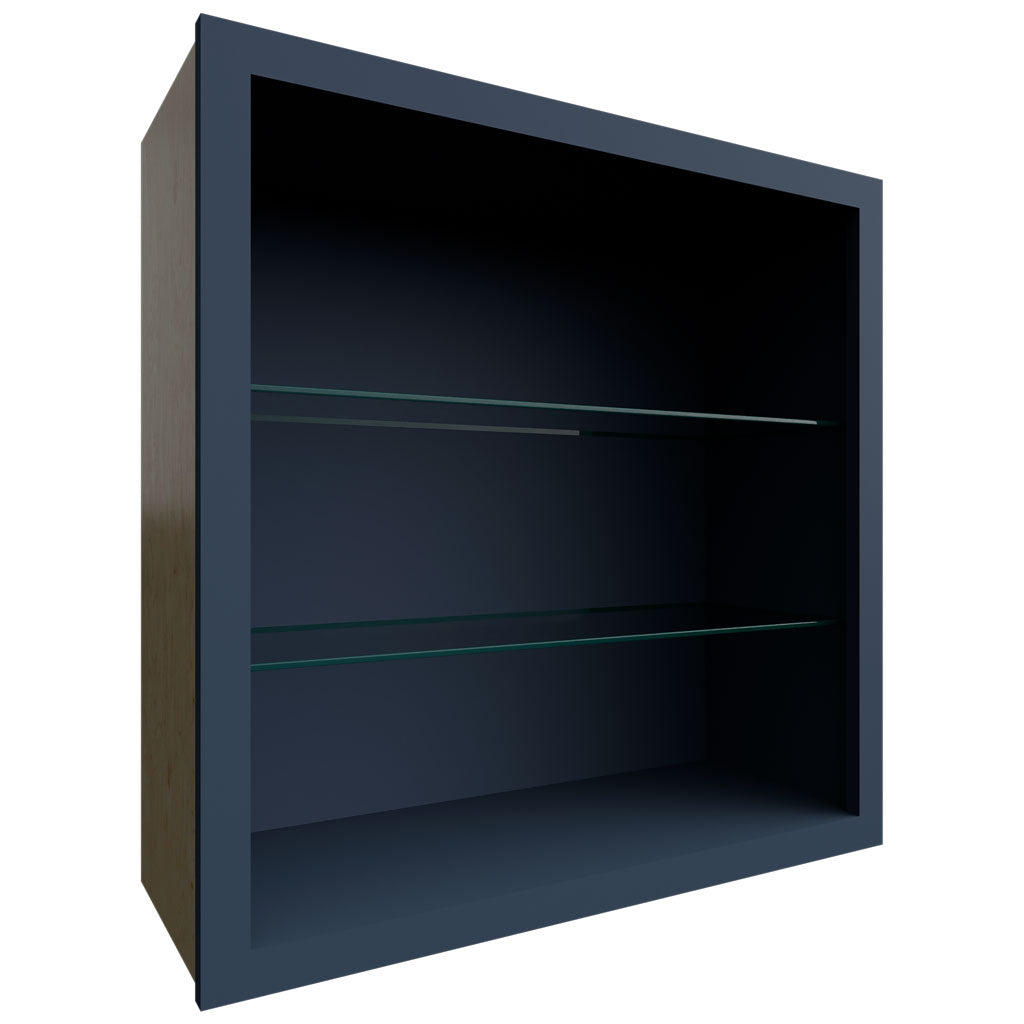 Fabuwood Allure Galaxy Indigo 30" W X 30" H X 12" D Wall No Door Cabinet