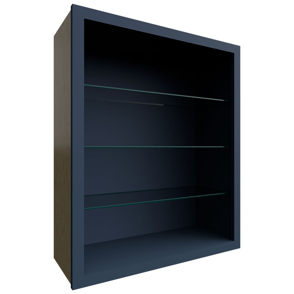 Fabuwood Allure Galaxy Indigo 30" W X 36" H X 12" D Wall No Door Cabinet