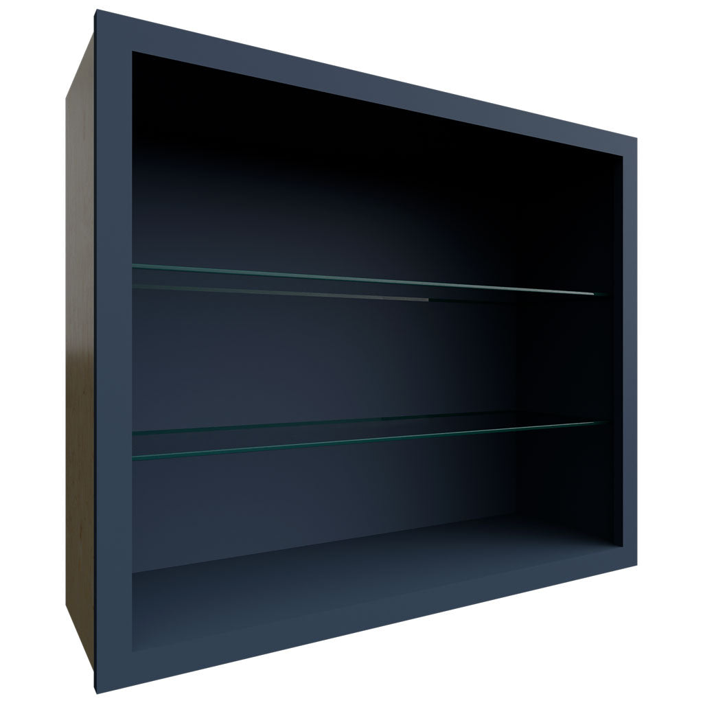 Fabuwood Allure Galaxy Indigo 36" W X 30" H X 12" D Wall No Door Cabinet