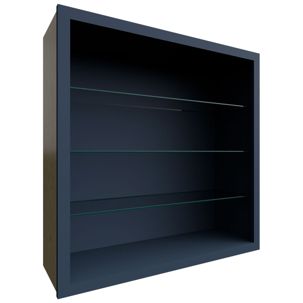 Fabuwood Allure Luna Indigo 36" W X 36" H X 12" D Wall No Door Cabinet