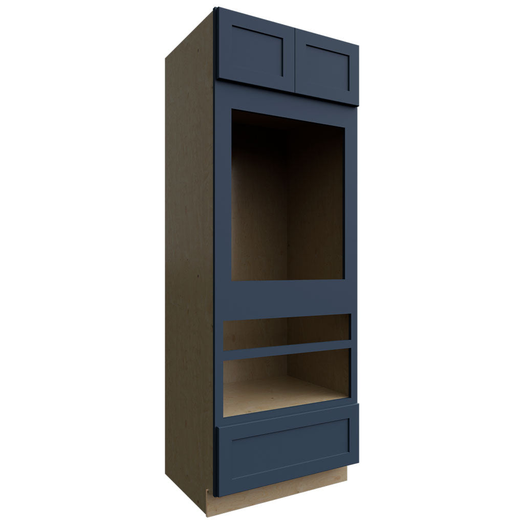 Fabuwood Allure Galaxy Indigo 33" W X 84" H X 24" D Double Oven Tall Cabinet