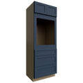 Fabuwood Allure Galaxy Indigo 33" W X 84" H X 24" D Single Oven Tall Cabinet