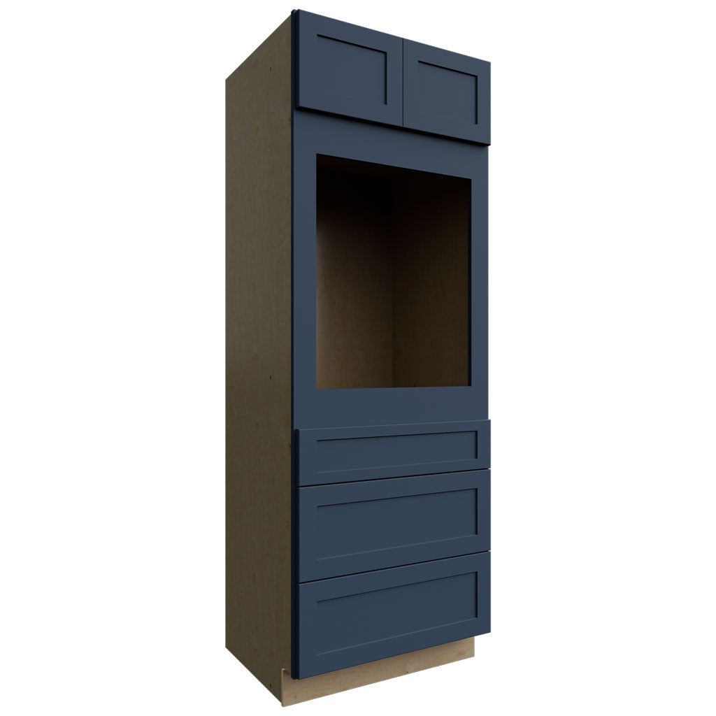 Fabuwood Allure Galaxy Indigo 33" W X 84" H X 24" D Single Oven Tall Cabinet