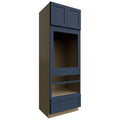 Fabuwood Allure Galaxy Indigo 33" W X 90" H X 24" D Double Oven Tall Cabinet