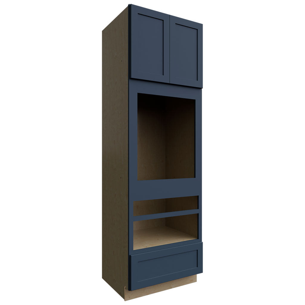 Fabuwood Allure Galaxy Indigo 33" W X 96" H X 24" D Double Oven Tall Cabinet