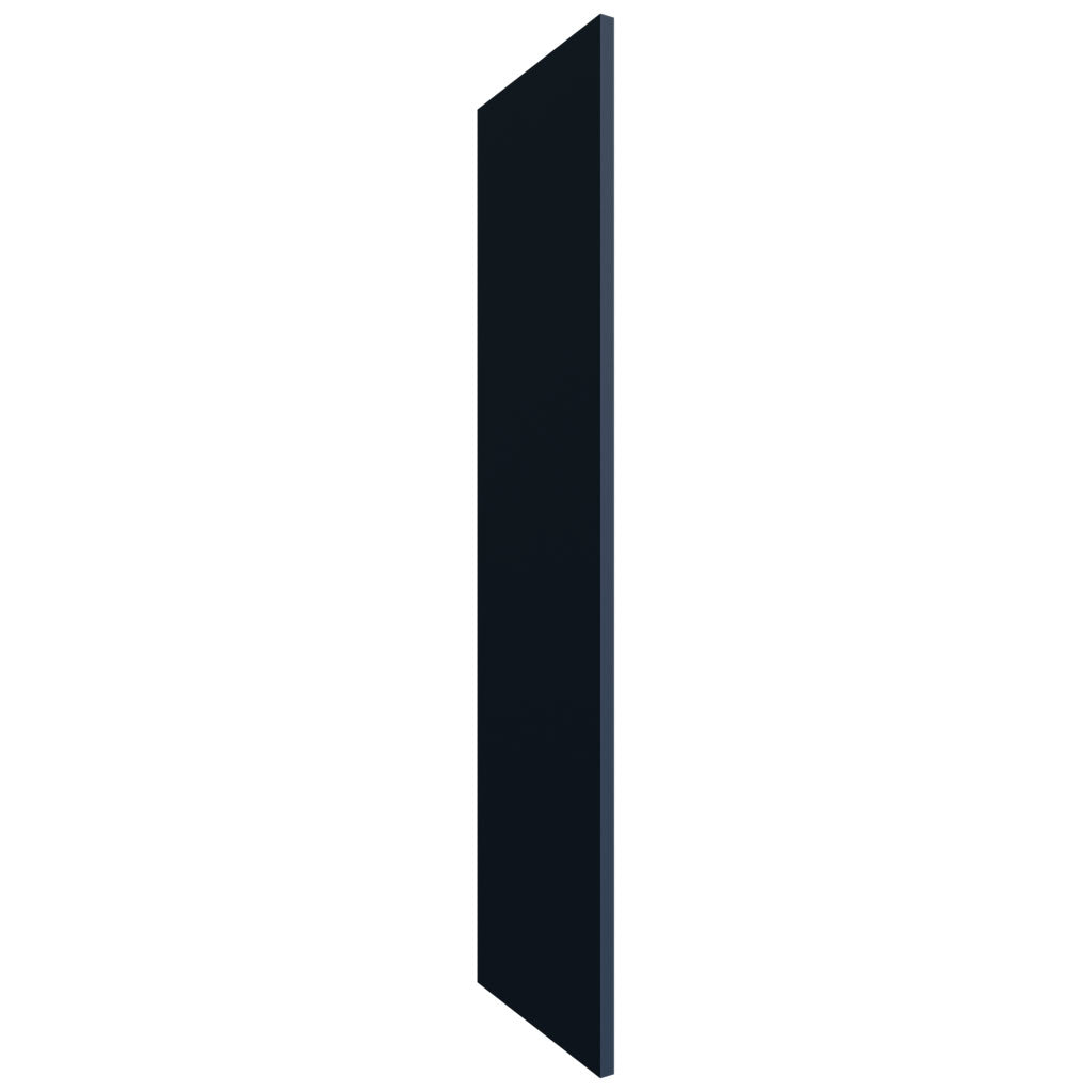 Fabuwood Allure Galaxy Indigo 1 1/2" W X 96" H X 24" D Refrigerator End Panel
