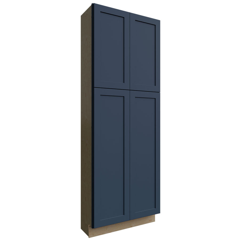 Fabuwood Allure Galaxy Indigo 30" W X 84" H X 12" D Tall Pantry Cabinet