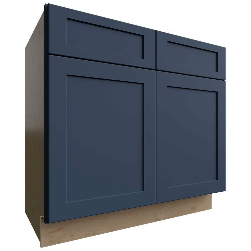 Fabuwood Allure Galaxy Indigo 36" W X 34 1/2" H X 21" D Vanity Sink Base Cabinet