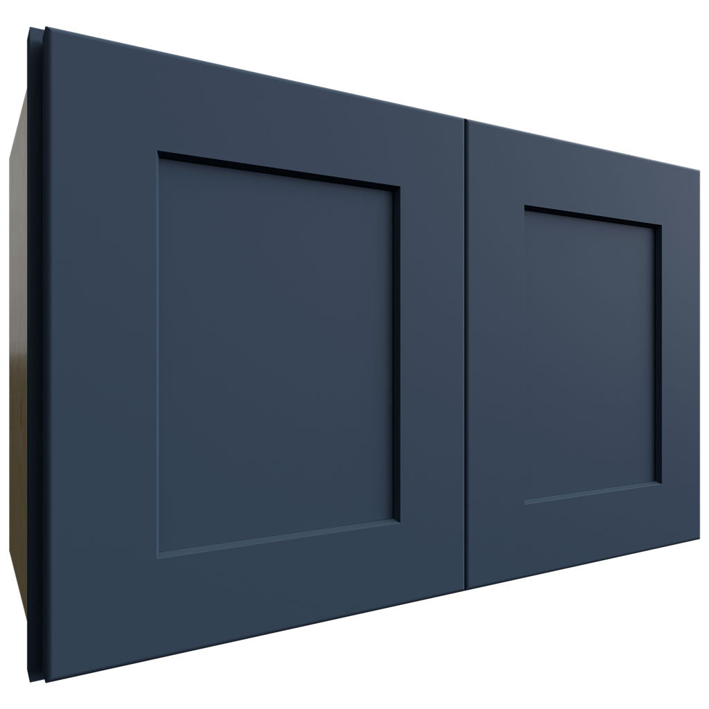 Fabuwood Allure Galaxy Indigo 24" W X 15" H X 12" D Double Door Wall Cabinet