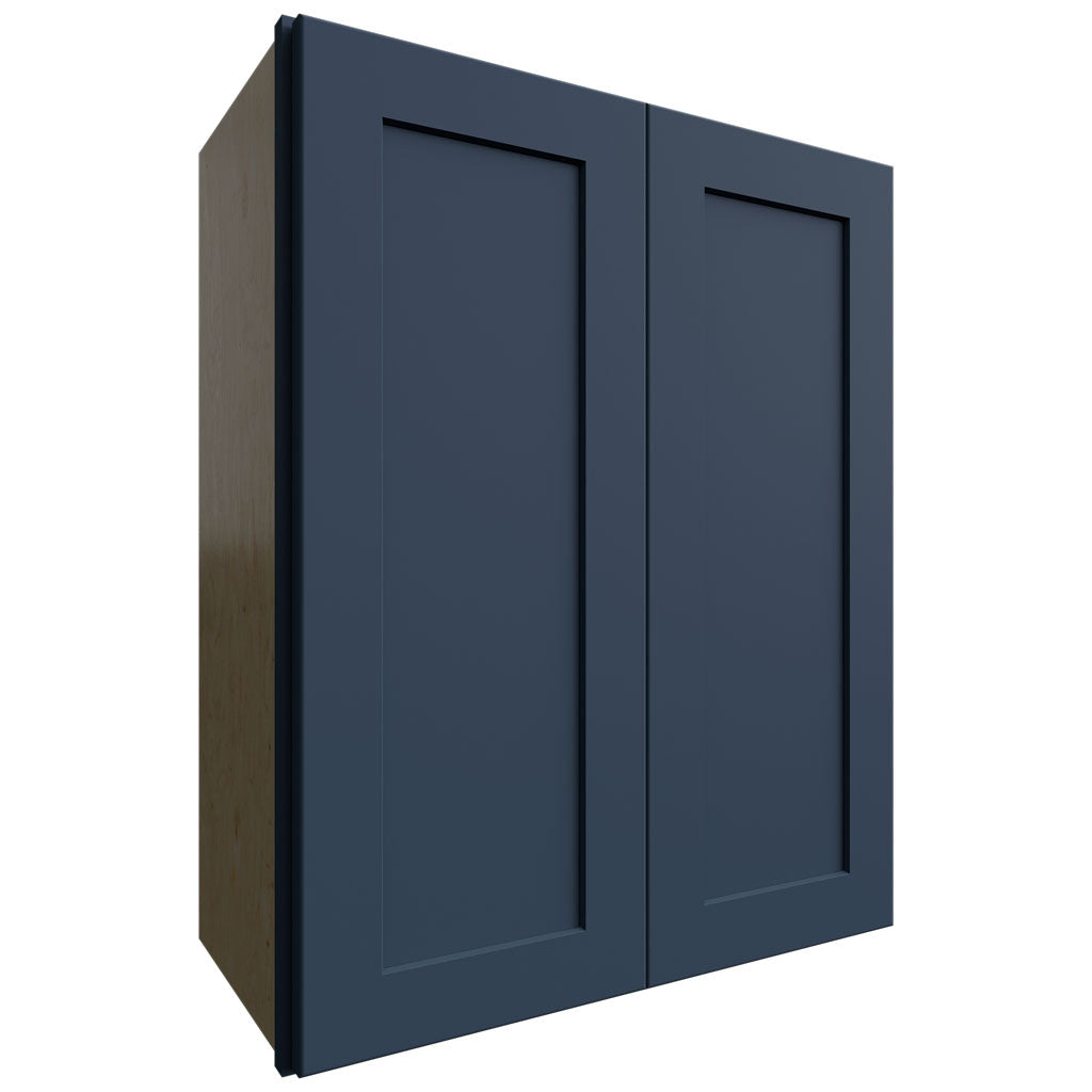 Fabuwood Allure Galaxy Indigo 24" W X 30" H X 12" D Double Door Wall Cabinet