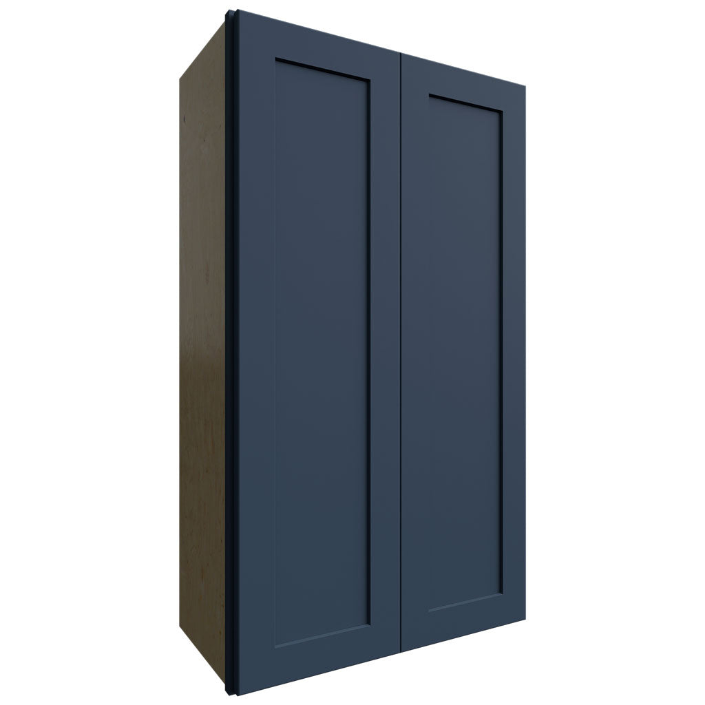 Fabuwood Allure Galaxy Indigo 24" W X 42" H X 12" D Double Door Wall Cabinet