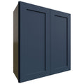 Fabuwood Allure Galaxy Indigo 27" W X 30" H X 12" D Double Door Wall Cabinet