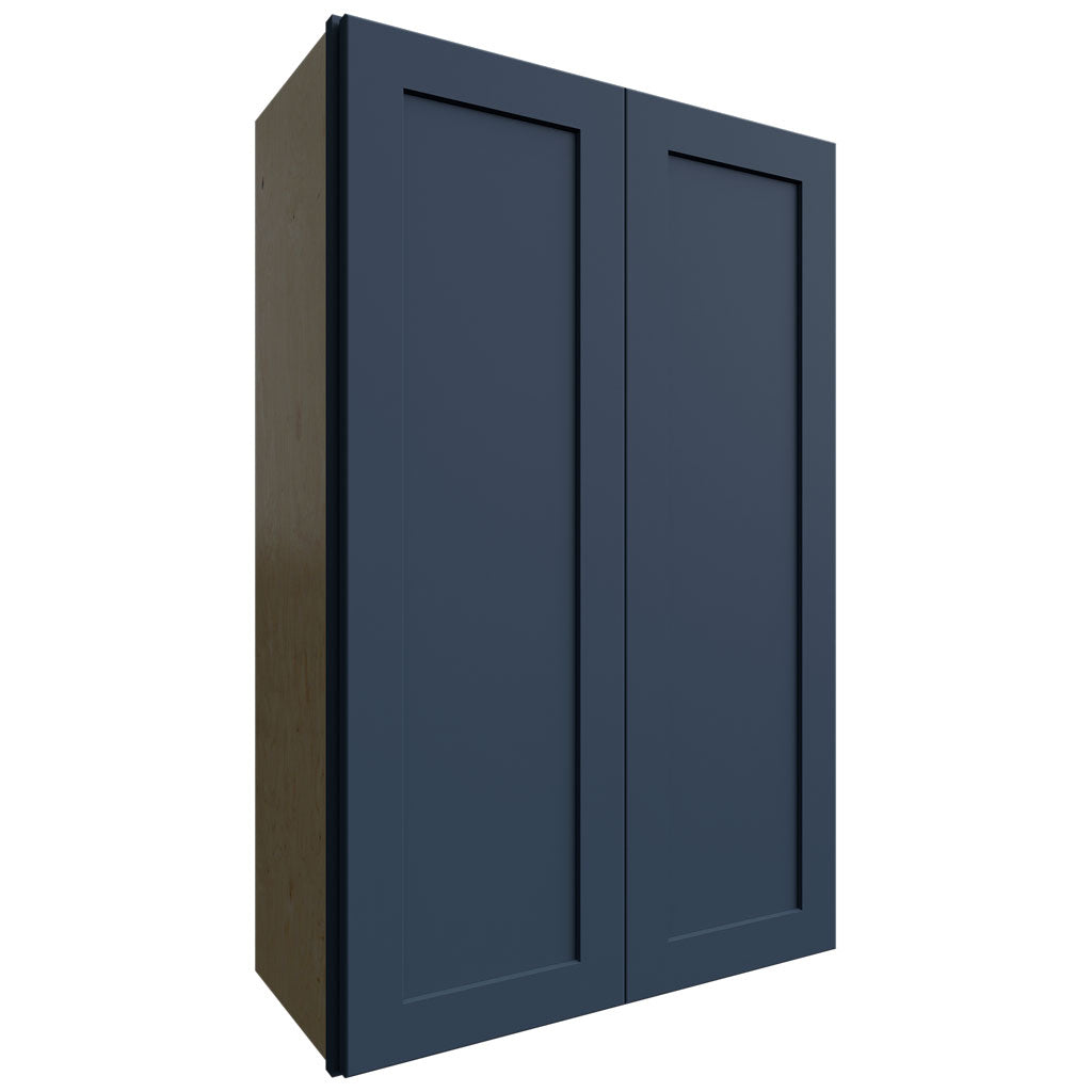 Fabuwood Allure Galaxy Indigo 27" W X 42" H X 12" D Double Door Wall Cabinet
