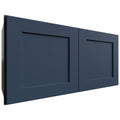Fabuwood Allure Galaxy Indigo 30" W X 15" H X 12" D Double Door Wall Cabinet