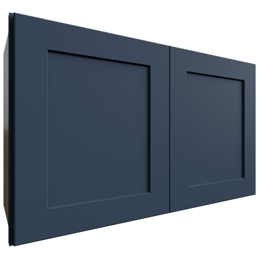 Fabuwood Allure Galaxy Indigo 30" W X 18" H X 12" D Double Door Wall Cabinet